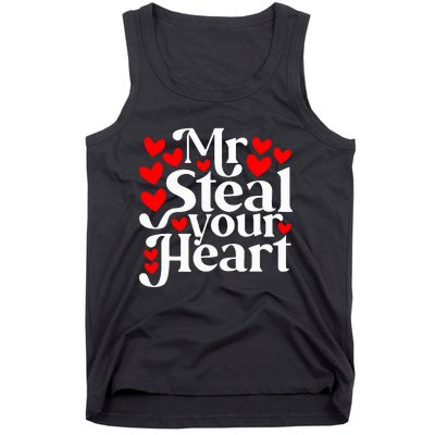 Valentines Day Mr Steal Your Heart Valentine Tank Top