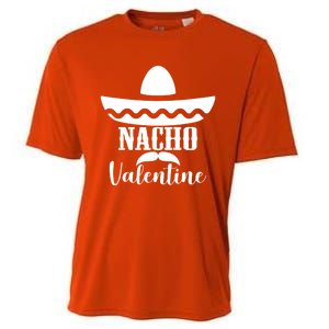 Valentines Day Nacho Love Heart Funny Pink Red Graphic Tee Gift Cooling Performance Crew T-Shirt