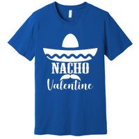 Valentines Day Nacho Love Heart Funny Pink Red Graphic Tee Gift Premium T-Shirt