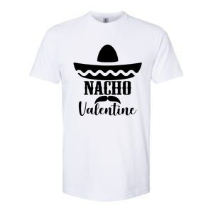 Valentines Day Nacho Love Heart Funny Pink Red Graphic Tee Gift Softstyle CVC T-Shirt