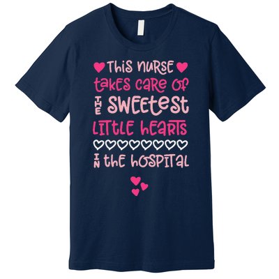 Valentine's Day Nurses Cute Sweetest Patients Premium T-Shirt