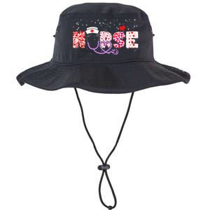 Valentines Day Nurse Logo Legacy Cool Fit Booney Bucket Hat