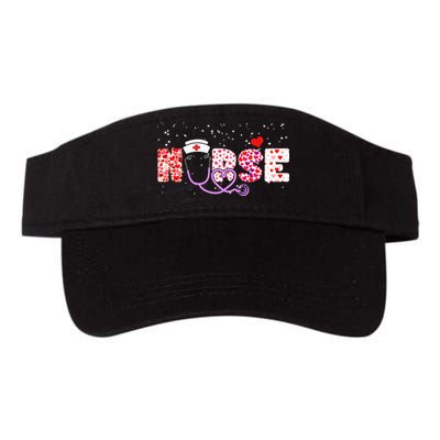 Valentines Day Nurse Logo Visor
