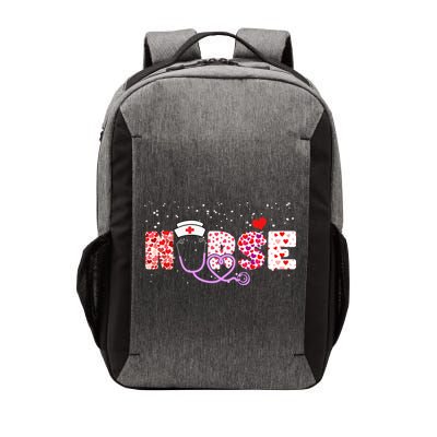 Valentines Day Nurse Logo Vector Backpack