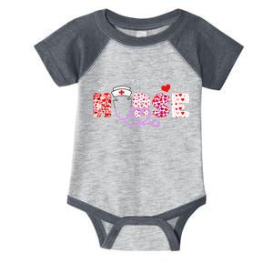 Valentines Day Nurse Logo Infant Baby Jersey Bodysuit