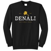 Vintage Denali National Park Alaska Souvenir Est 1917 Sweatshirt