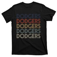 Vintage Dodgers Name Personalized Retro Gift Men Women T-Shirt