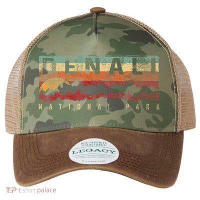 Vintage Denali National Park Denali Alaska Legacy Tie Dye Trucker Hat