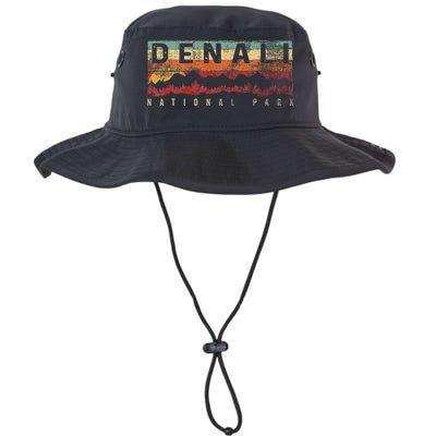 Vintage Denali National Park Denali Alaska Bucket Hat