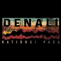 Vintage Denali National Park Denali Alaska Baby Bodysuit