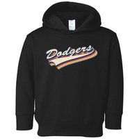 Vintage Dodgers Name Retro Style 70s 80s 90s Gift Women Toddler Hoodie