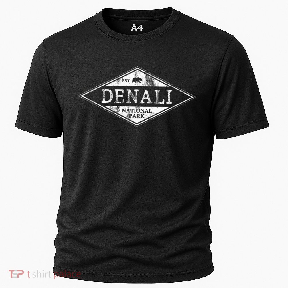 Vintage Denali National Park Alaska Performance Shirt