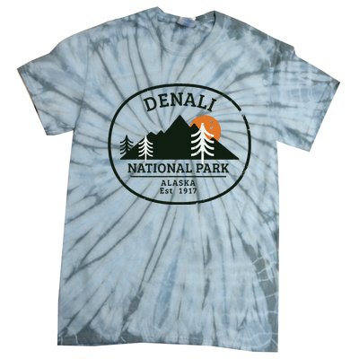 Vintage Denali National Park Alaska Tie-Dye T-Shirt