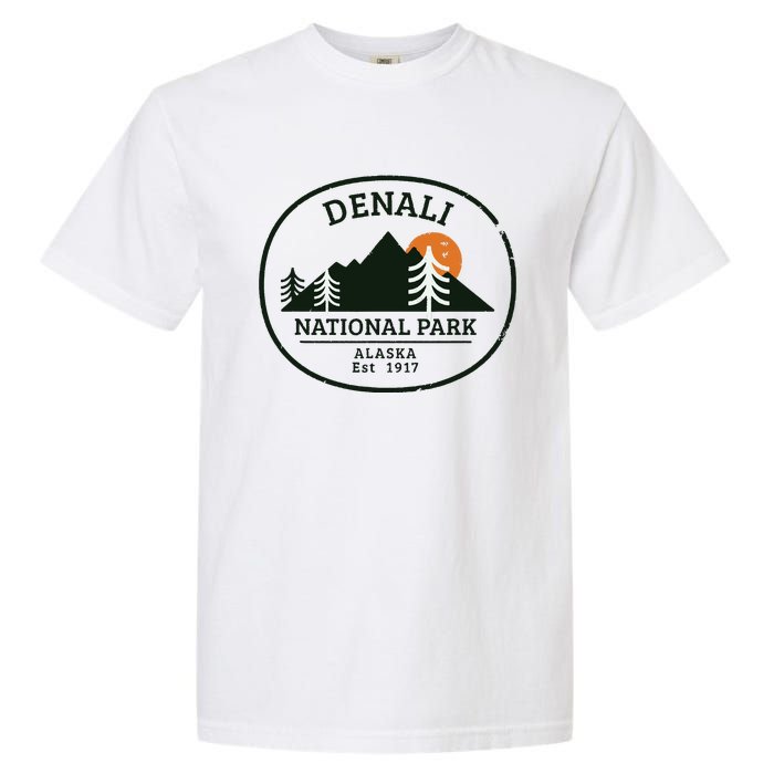 Vintage Denali National Park Alaska Garment-Dyed Heavyweight T-Shirt