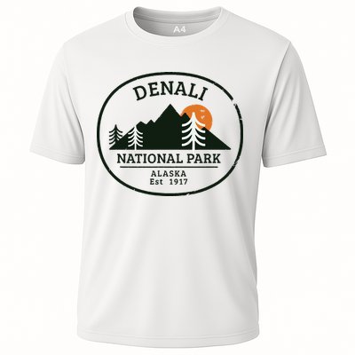 Vintage Denali National Park Alaska Performance Shirt