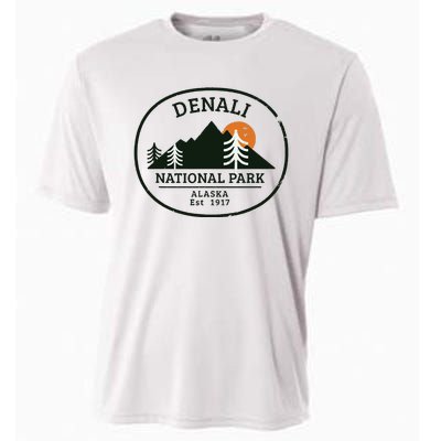 Vintage Denali National Park Alaska Cooling Performance Crew T-Shirt