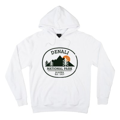 Vintage Denali National Park Alaska Hoodie