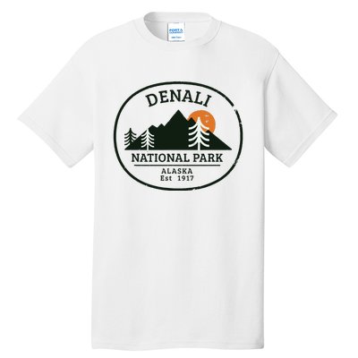 Vintage Denali National Park Alaska Tall T-Shirt