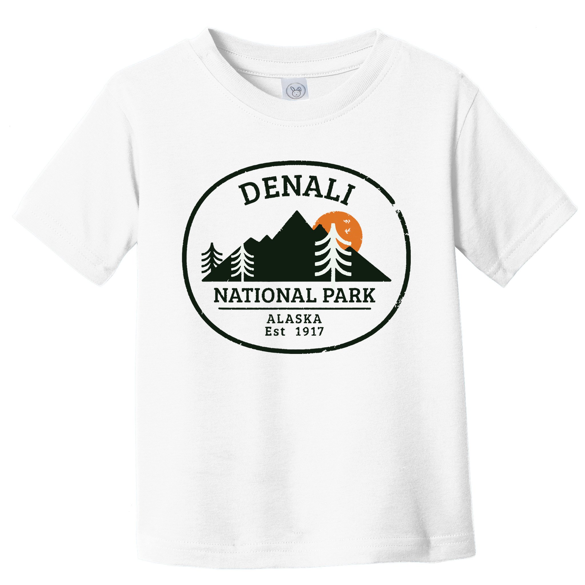 Vintage Denali National Park Alaska Toddler T-Shirt
