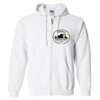 Vintage Denali National Park Alaska Full Zip Hoodie