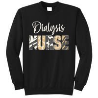 Vintage Dialysis Nurse Gifts For Heart Nephrology Nursing Sweatshirt