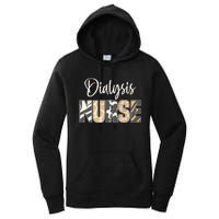 Vintage Dialysis Nurse Gifts For Heart Nephrology Nursing Women's Pullover Hoodie