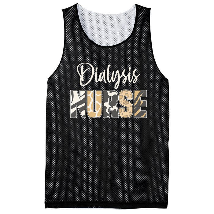 Vintage Dialysis Nurse Gifts For Heart Nephrology Nursing Mesh Reversible Basketball Jersey Tank