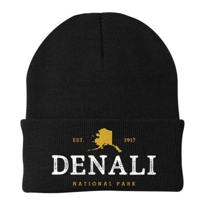 Vintage Denali National Park Alaska Souvenir Est 1917 Beanie