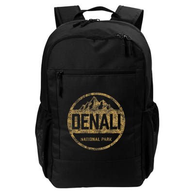 Vintage Denali National Park Alaska Souvenir Retro Backpack