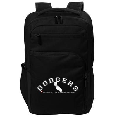 Vintage Dodgers Name Retro First Name Dodgers Impact Tech Backpack