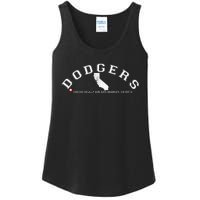 Vintage Dodgers Name Retro First Name Dodgers Ladies Essential Tank