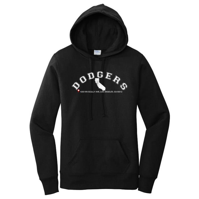 Vintage Dodgers Name Retro First Name Dodgers Women's Pullover Hoodie