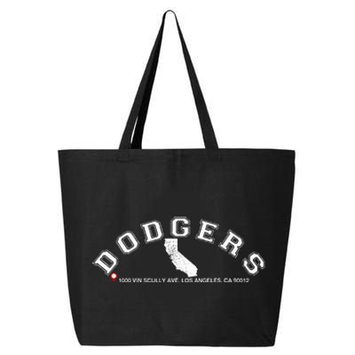 Vintage Dodgers Name Retro First Name Dodgers 25L Jumbo Tote