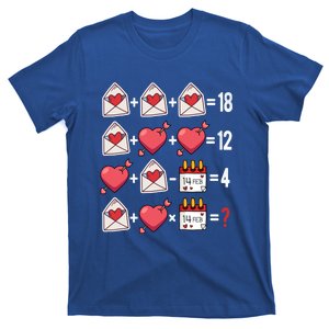 Valentines Day Order Of Operations Valentines Math Teacher Gift T-Shirt