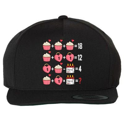 Valentines Day Order Of Operations Valentines Math Teacher Gift Wool Snapback Cap