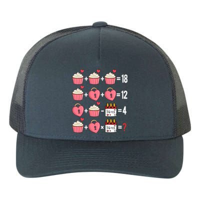 Valentines Day Order Of Operations Valentines Math Teacher Gift Yupoong Adult 5-Panel Trucker Hat