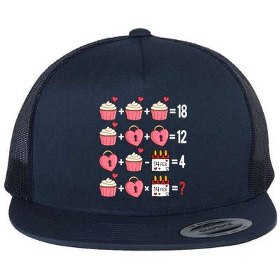 Valentines Day Order Of Operations Valentines Math Teacher Gift Flat Bill Trucker Hat