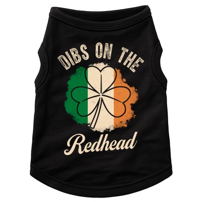 Vintage Dibs On The Redhead Irish St PatrickS Day Shamrock Doggie Tank