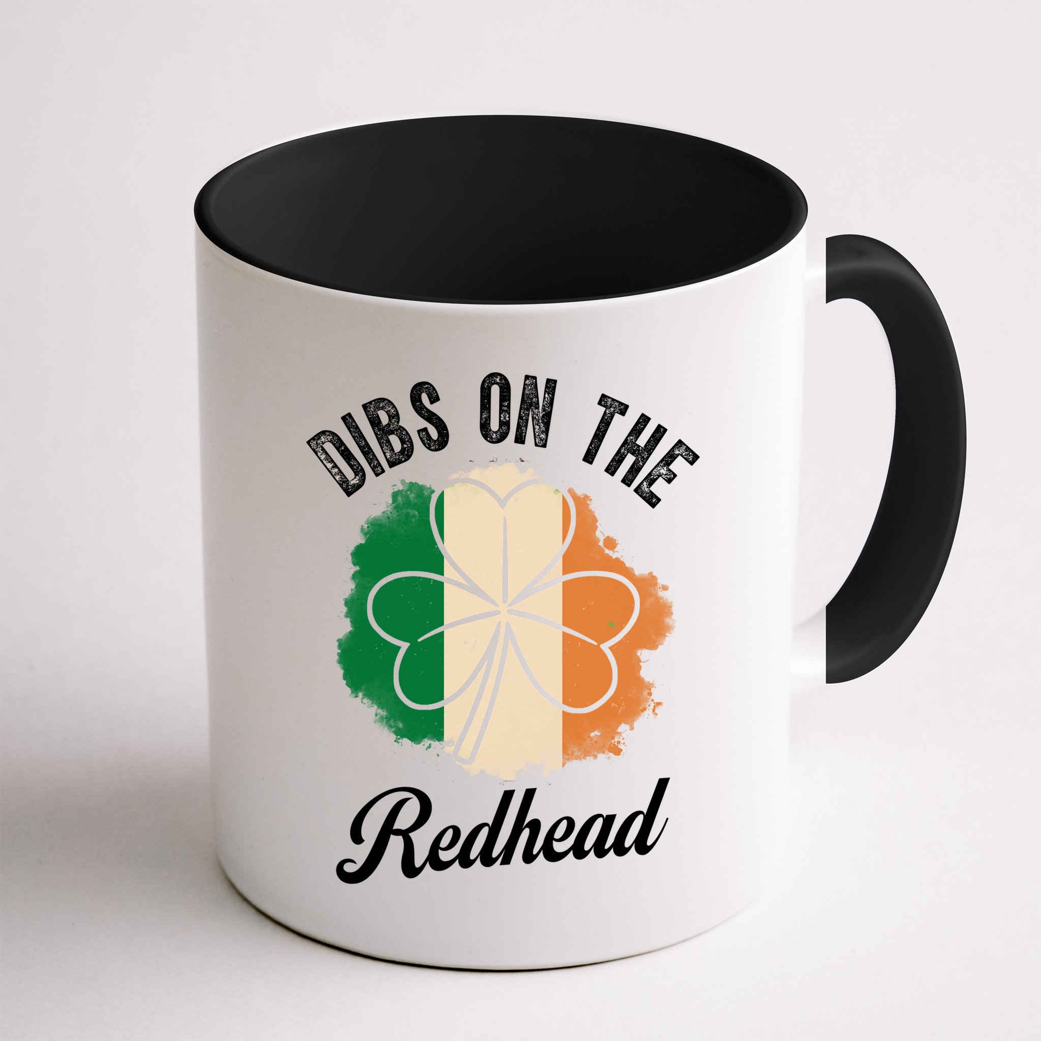 Vintage Dibs On The Redhead Irish St PatrickS Day Shamrock Mug