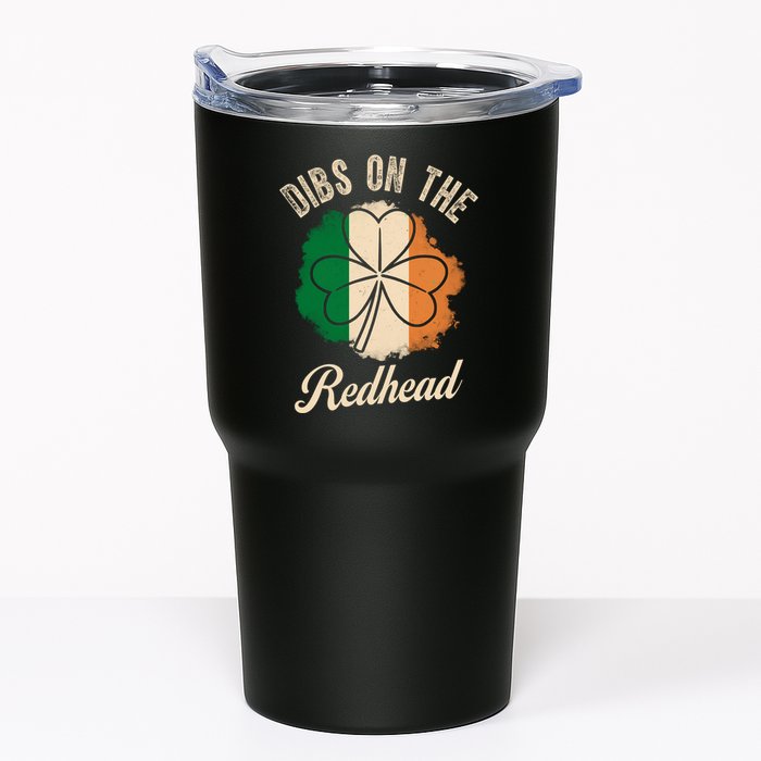Vintage Dibs On The Redhead Irish St PatrickS Day Shamrock Tumbler