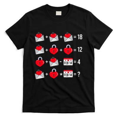 Valentines Day Order Of Operations Valentines Math Teacher T-Shirt