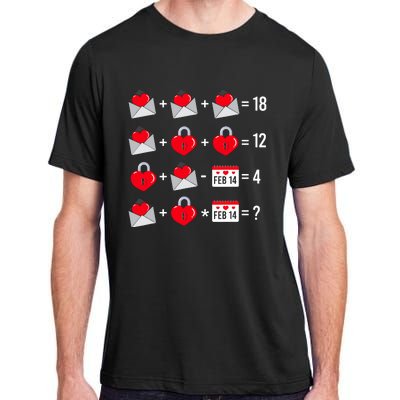 Valentines Day Order Of Operations Valentines Math Teacher Adult ChromaSoft Performance T-Shirt