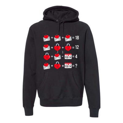 Valentines Day Order Of Operations Valentines Math Teacher Premium Hoodie