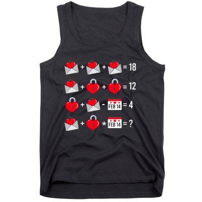 Valentines Day Order Of Operations Valentines Math Teacher Tank Top