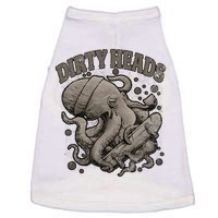 Vintage Dirty Octopus Heads With Skateboard Music Lover Doggie Tank