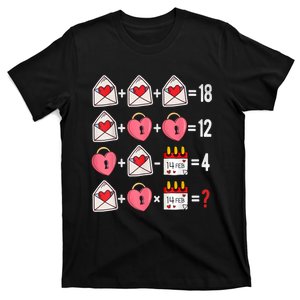 Valentines Day Order Of Operations Valentines Math Teacher T-Shirt