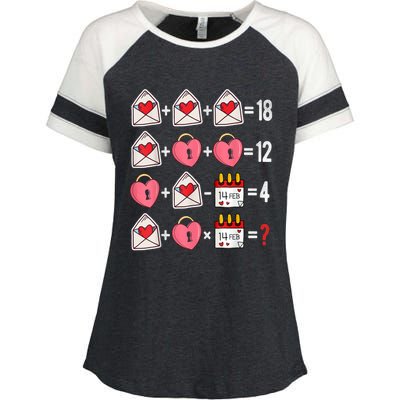 Valentines Day Order Of Operations Valentines Math Teacher Enza Ladies Jersey Colorblock Tee