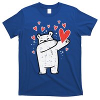 Valentines Day Polar Bear Dab Great Gift T-Shirt