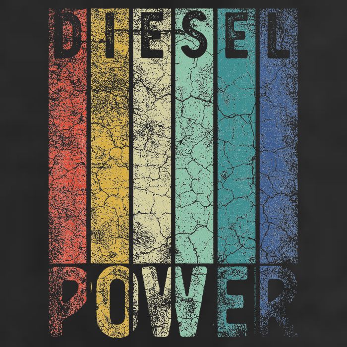 Vintage Diesel Power Funny Gift For Car Mechanic Smoke Truck Hat