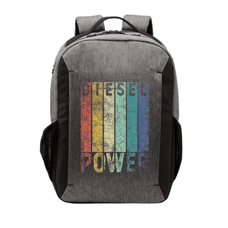 Vintage Diesel Power Funny Gift For Car Mechanic Smoke Truck Vector Backpack